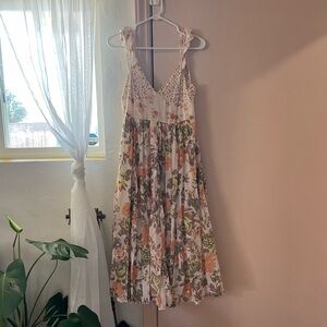 Free People Love You Floral Midi